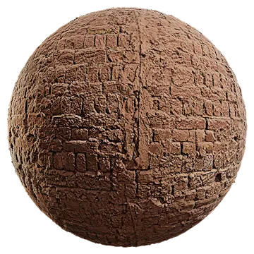 muddy brick wall 002 — Descargar