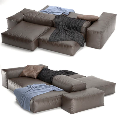 Extrasoft sofa from Living Divani 1 — Ver 3