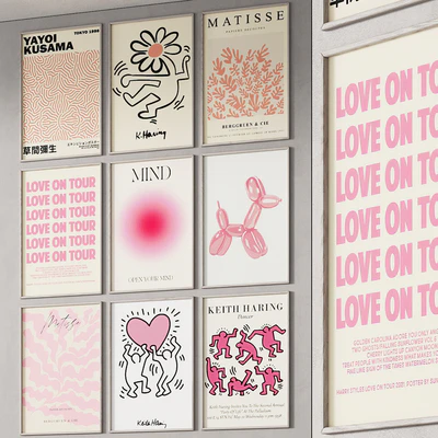 256 frame models 01 pink vibe posters 01 — download