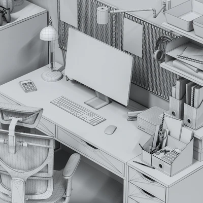 IKEA - Office workplace - Office workplace 9 — Ver 6