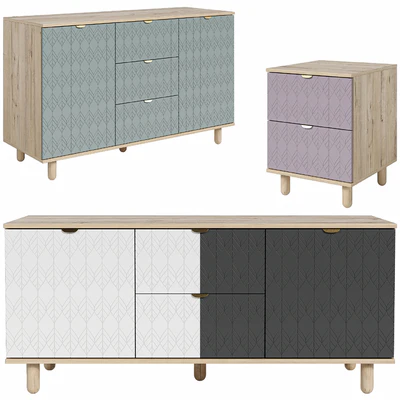 Bedside tables Tejons Leaf from divan.ru — Ver 1