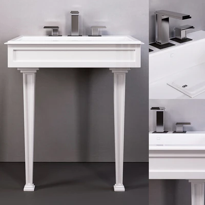 Eleganza 70 Console Basin by Gessi — Вид 1