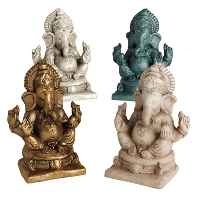 Ganesha sitting sculpture — Ver 1