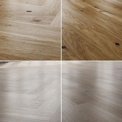 6 wooden floors 130x725mm planks — Вид 3