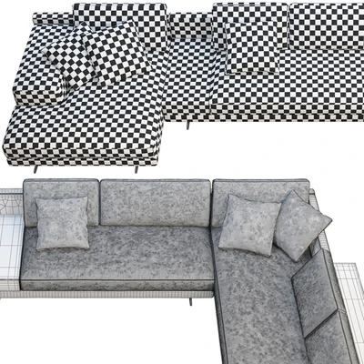 Poliform Mondrian chaise lounge sofa — Вид 2