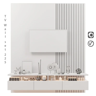 TV Wall | set 225 — Ver 2