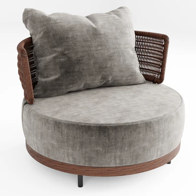 Minotti quadrado armchair — Ver 1