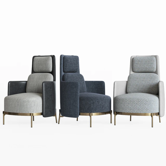 Minotti Tape Armchairs — Скачать