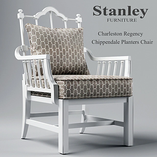 Charleston Regency Chippendale Planter's Chair — Скачать