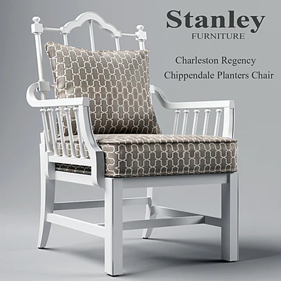 Charleston Regency Chippendale Planter's Chair — Скачать