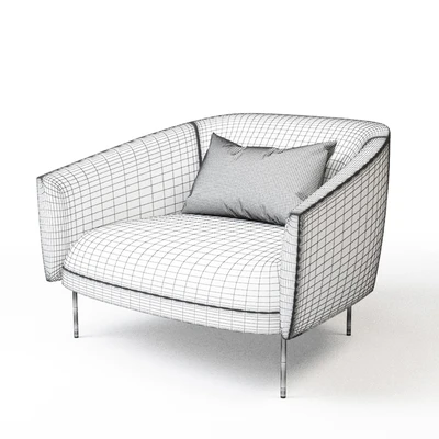 Armchair Roma | Tacchini — Ver 2