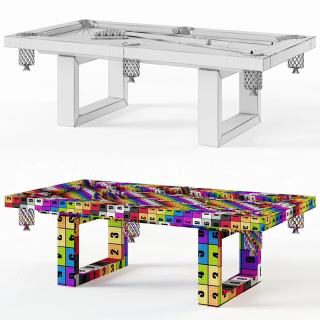 James De Wulf Pool Table — Скачать