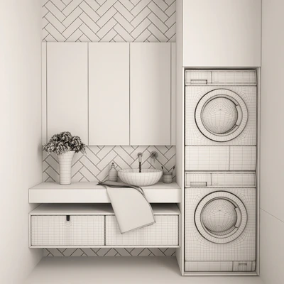 Bathroom Furniture I Bathroom Furniture 16 — Ver 2