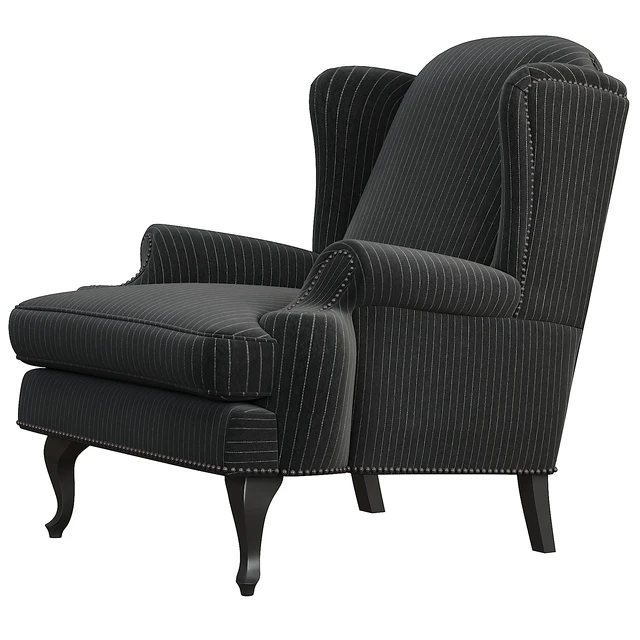 Eichholtz / Frank sinatra black Armchair — Descargar
