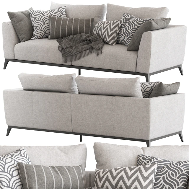 Flou Oliver Sofa type2 — Скачать