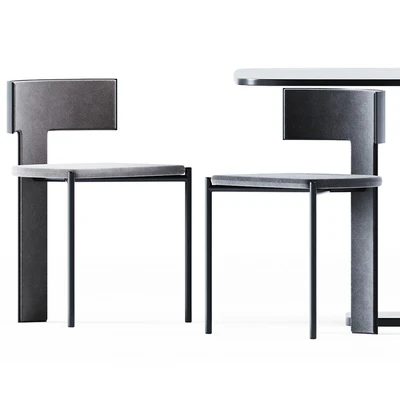 Matera Tavolo Table & Chair Zefir by Baxter — Ver 4