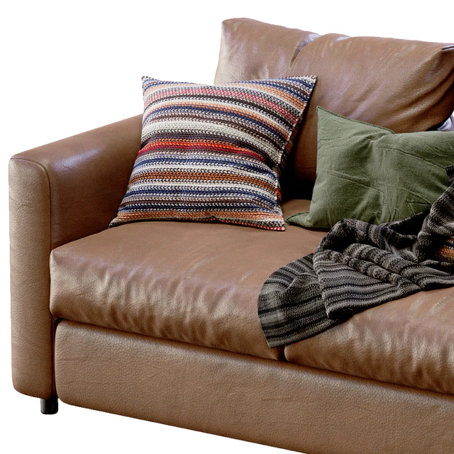 Leather sofa Ikea Vimle — Descargar