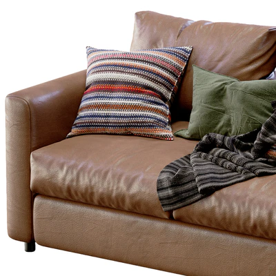Leather sofa Ikea Vimle — Ver 4