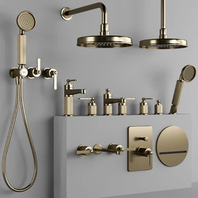 GESSI VENTI 20 Bathroom faucet set 1 — Вид 5