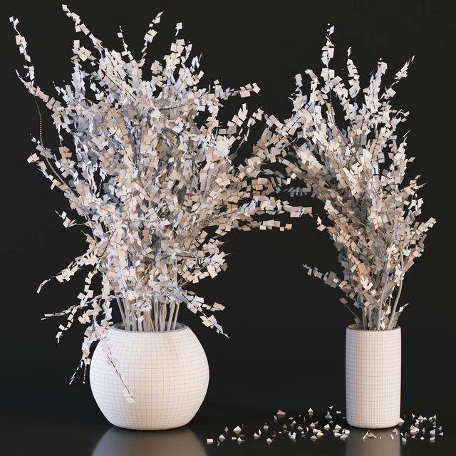 Bouquet Collection 05 - Linen Chest Herringbone in Glass Vases — Descargar