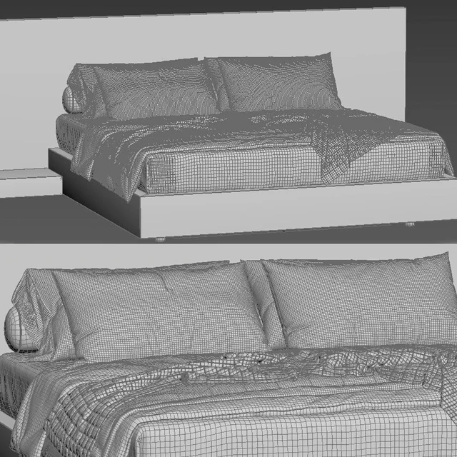 Modern Bed Minimal Russia — Descargar
