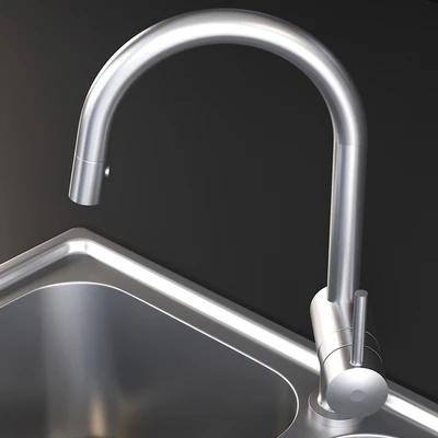 Sink Alba Mixer Smeg — Ver 2