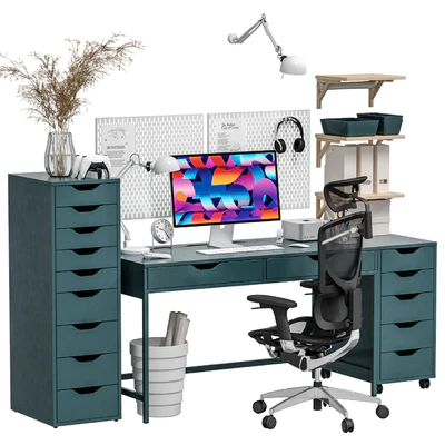Ikea Alex Alex - Office Workplace 1 — Ver 1