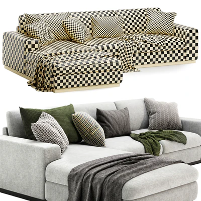 sepia corner sofa — Вид 3