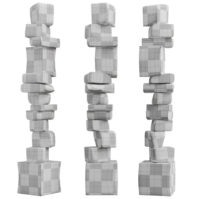 Sculpture Joel Escalona 05 — Ver 3