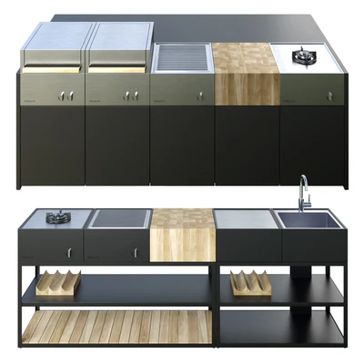 Roshults Garden Outdoor Kitchen — View 1