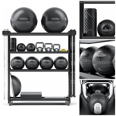 Stylish fitness set from Technogym SKILLTOOLS Kit. Sport equipment — Ver 1