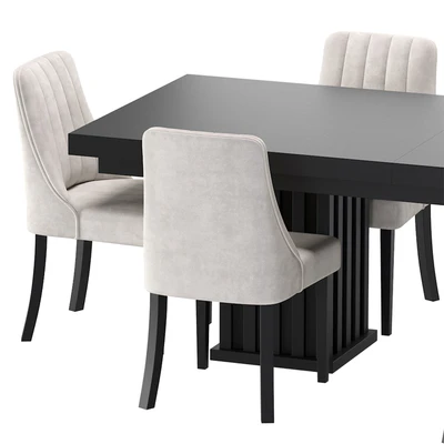 Modern Table and Chair Kongsberg — Ver 5