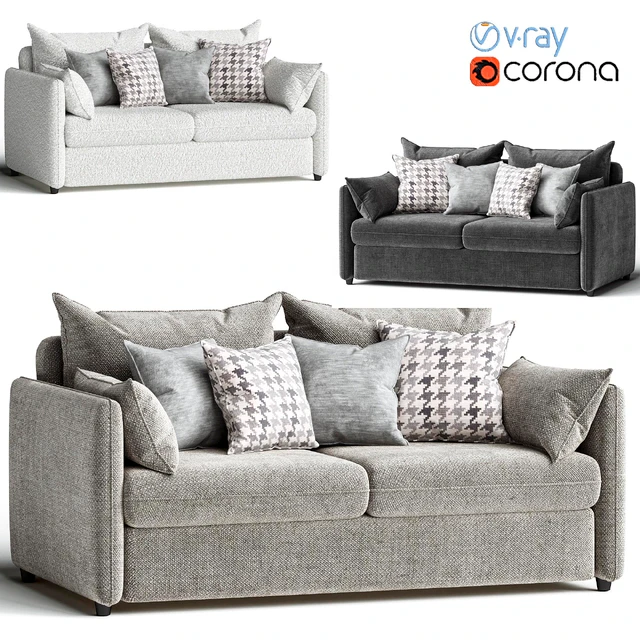 Mons Wagon Sofa by skdesign, sofas — Descargar