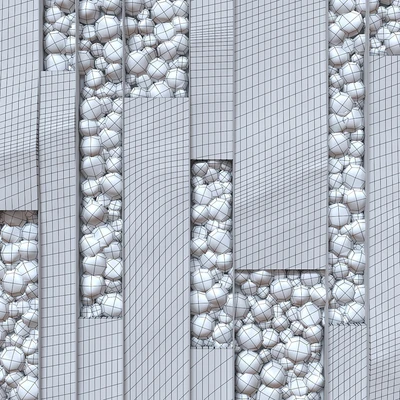 Decorative wall 252. — Ver 3