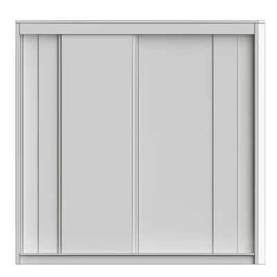 Modern 2 Door Sliding Wardrobe Hokku Designs Colou — Вид 2