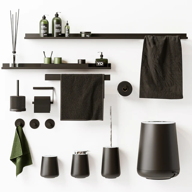 Bathroom Accessories set no.01 — Скачать