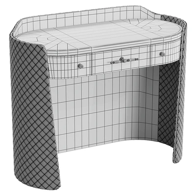 Palladium dressing table with drawers — Ver 2