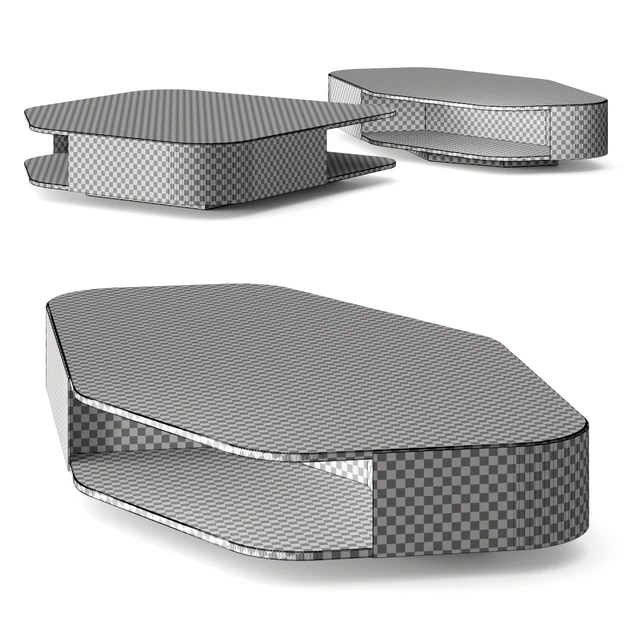 Minotti Diagramma Marble Coffee Table — Descargar