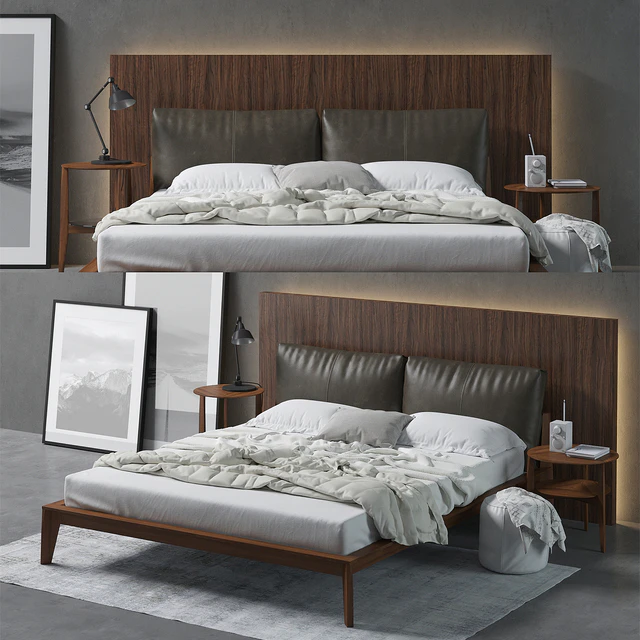Molteni Wish Bed Composition — Descargar