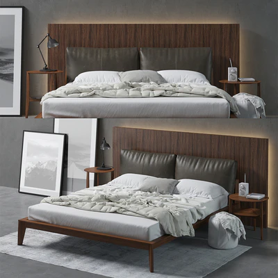 Molteni Wish Bed Composition — Ver 1