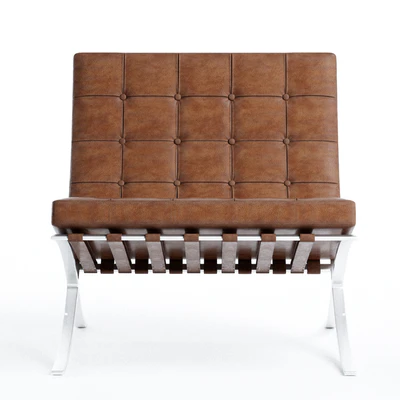 Knoll barcelona chair — Ver 2