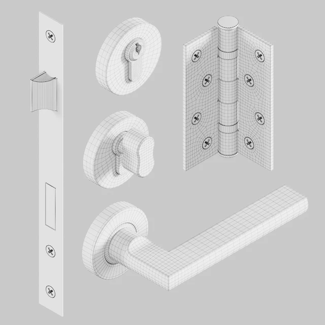 Door Hardware Set — Скачать