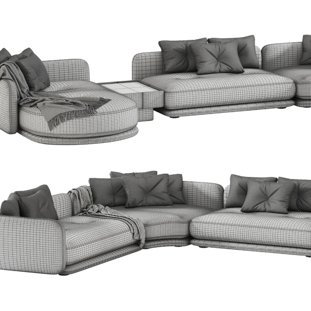 Luzaro Rage Sectional Sofa — Descargar