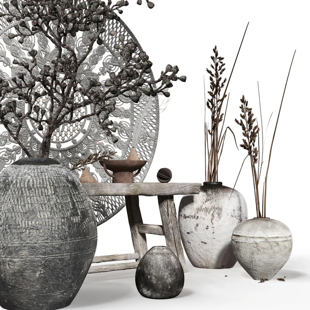 Decorative set 015 with Macrame panno — Descargar