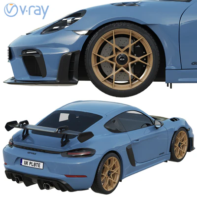 Porsche 718 Cayman GT4 RS 2022 — Вид 3