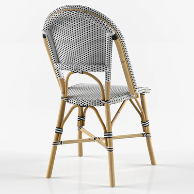 SERENA&LILY Riviera Rattan Dining Side Chair — Вид 3