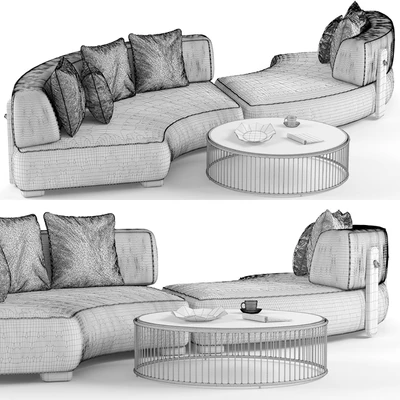 Minotti Florida sofa set 1 — Вид 3