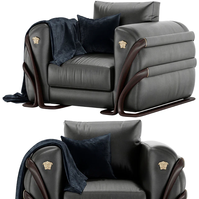 Versace home Medusa armchair — Descargar