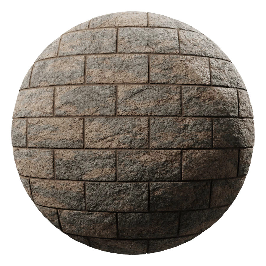 concrete blocks split caramel grey 001 — Descargar