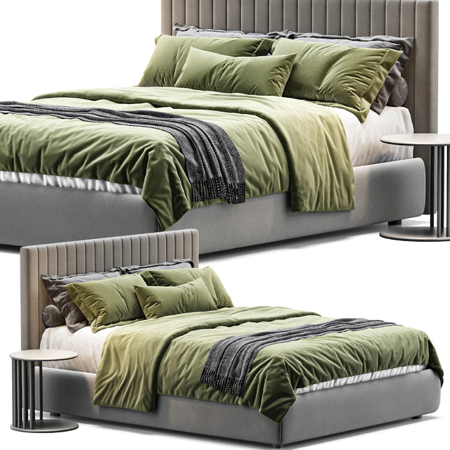 Queen bed  CLAY MAISON By Bolzan Letti — Descargar
